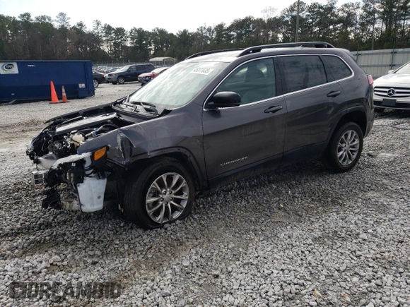 2022 Jeep Cherokee Latitude Lux z VIN 1C4PJLMX9ND522789, wystawiony jako Copart lot #45377635 z przebiegiem 48 589 mil mil oraz Czysty tytuł • Clean title. Historia ofert i sprzedaży dostępna na DreamBid. Obrazek 1.