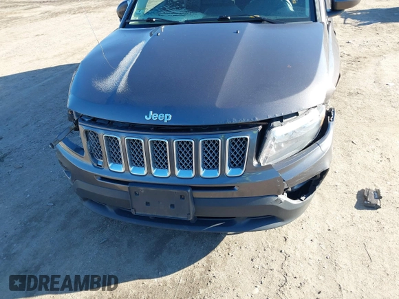 2016 Jeep Compass High Altitude Edition with VIN 1C4NJDEB0GD707882, listed as a IAAI auction lot 41112184 with 132,721 mi miles. Bid and sale history available at carsss.com. Image 6.