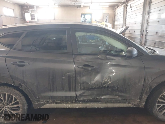 2019 Hyundai Tucson Ultimate with VIN KM8J3CAL0KU063161, listed as a IAAI auction lot 41606894 with 56,037 mi miles. Bid and sale history available at carsss.com. Image 6.