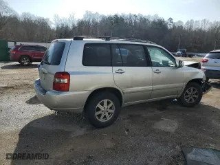 2005 Toyota Highlander with VIN JTEGP21A550056810, listed as a Copart auction lot 48812505 with 240,500 mi miles and Salvage Title. Bid and sale history available at carsss.com. Image 3.