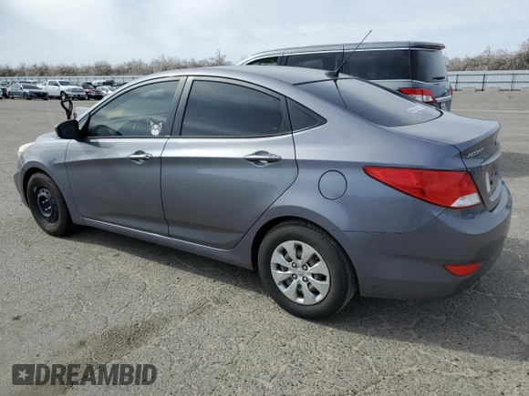 2016 Hyundai Accent SE with VIN KMHCT4AE7GU029810, listed as a Copart auction lot 45592025 with 116,698 mi miles and Clean Title. Bid and sale history available at carsss.com. Image 2.