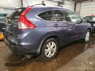 2013 Honda CR-V EX with VIN 5J6RM4H50DL047952, listed as a Copart auction lot 84505604 with 180,275 mi miles and Salvage Title. Bid and sale history available at carsss.com. Image 3.