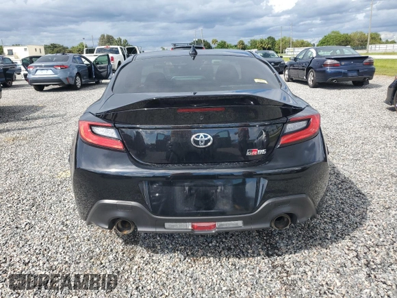 2023 Toyota GR86 Premium with VIN JF1ZNBE13P9756665, listed as a Copart auction lot 74093214 with 26,767 mi miles and Non Repairable. Bid and sale history available at carsss.com. Image 6.