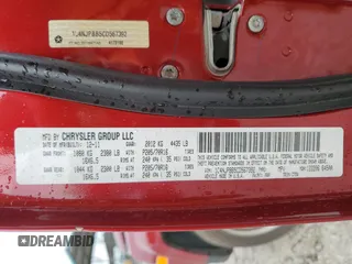 2012 Jeep Patriot Sport with VIN 1C4NJPBB5CD567392, listed as a Copart auction lot 53675585 with 113,515 mi miles and Salvage Title. Bid and sale history available at DreamBid. Image 13.