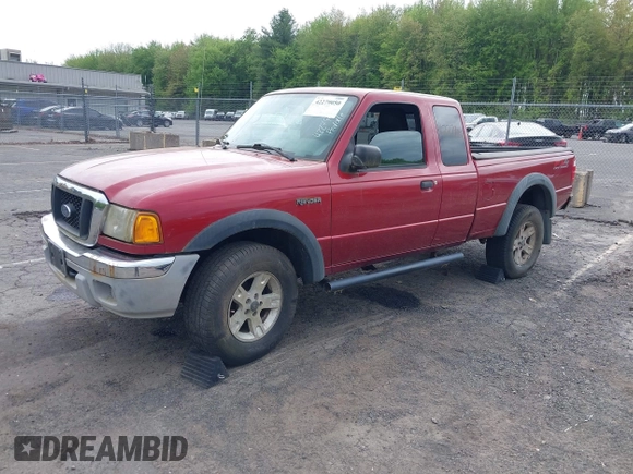 2005 Ford Ranger XLT z VIN 1FTZR45E35PA62970, wystawiony jako IAAI lot #42279050 z przebiegiem 128 233 mil mil oraz . Historia ofert i sprzedaży dostępna na DreamBid. Obrazek 2.