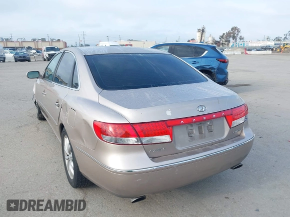2006 Hyundai Azera SE с VIN KMHFC46F56A095397, выставлен на аукционе IAAI как лот 42135597 с пробегом 182 416 миль миль и . История ставок и продаж доступна на DreamBid. Изображение 3.