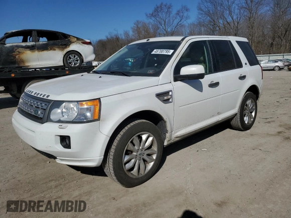 2012 Land Rover LR2 HSE with VIN SALFR2BN3CH281150, listed as a Copart auction lot 48700795 with 105,144 mi miles and Salvage title. Bid and sale history available at DreamBid. Image 1.
