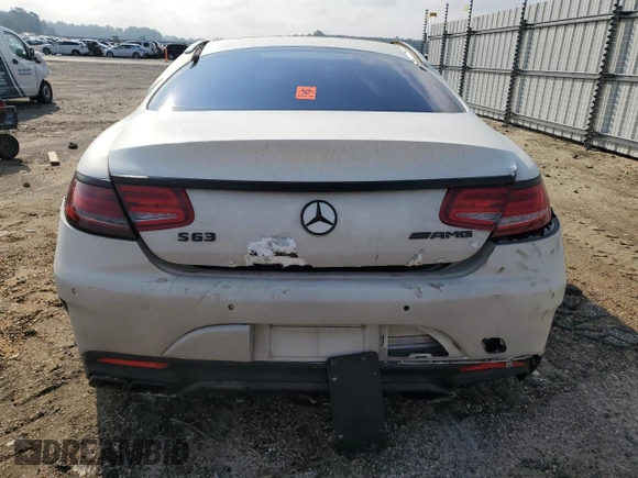 2015 Mercedes-Benz S-Class S 63 AMG with VIN WDDXJ7JB5FA008320, listed as a Copart auction lot 61063434 with 85,838 mi miles and Salvage Title. Bid and sale history available at carsss.com. Image 6.