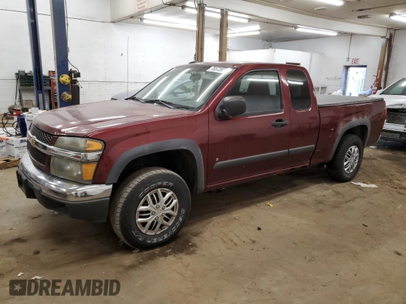 2008 Chevrolet Colorado LS with VIN 1GCDT199188150826, listed as a Copart auction lot 76572974 with 193,295 mi miles and Clean Title. Bid and sale history available at carsss.com. Image 1.