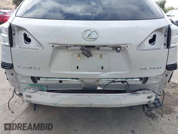 2010 Lexus RX 350 with VIN JTJBK1BA1A2002745, listed as a IAAI auction lot 42232223 with 217,076 mi miles and . Bid and sale history available at DreamBid. Image 6.