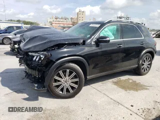 2024 Mercedes-Benz GLE 350 with VIN 4JGFB4FB1RB158414, listed as a Copart auction lot 55137275 with 12,983 mi miles and Salvage title. Bid and sale history available at DreamBid. Image 1.