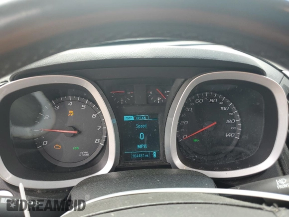 2014 Chevrolet Equinox LT with VIN 2GNALBEK8E6277678, listed as a Copart auction lot 53077635 with 164,481 mi miles and Clean Title. Bid and sale history available at DreamBid. Image 9.