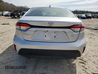 2023 Toyota Corolla LE with VIN 5YFB4MDE0PP001952, listed as a Copart auction lot 48400835 with 52,060 mi miles and Salvage Title. Bid and sale history available at carsss.com. Image 6.