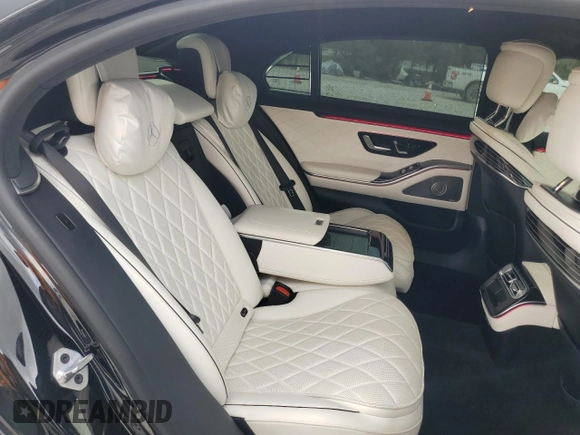 2023 Mercedes-Benz S-Class S 580 with VIN W1K6G7GB6PA210974, listed as a Copart auction lot 70876674 with 5,756 mi miles and Salvage Title. Bid and sale history available at carsss.com. Image 10.