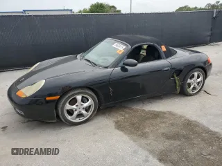2001 Porsche Boxster с VIN WP0CA29811U626925, выставлен на аукционе Copart как лот 59632415 с пробегом Не указан миль и Чистый • Clean title. История ставок и продаж доступна на DreamBid. Изображение 1.