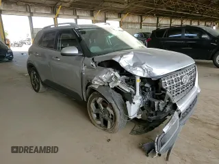 2024 Hyundai Venue SEL with VIN KMHRC8A35RU285446, listed as a Copart auction lot 51010505 with 33,792 mi miles and Salvage Title. Bid and sale history available at DreamBid. Image 11.