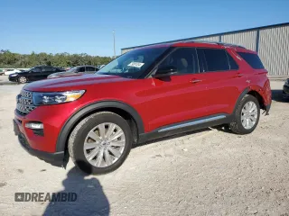2024 Ford Explorer Limited with VIN 1FMSK7FH1RGA44047, listed as a Copart auction lot 79091034 with 6,137 mi miles and Salvage Title. Bid and sale history available at carsss.com. Image 1.