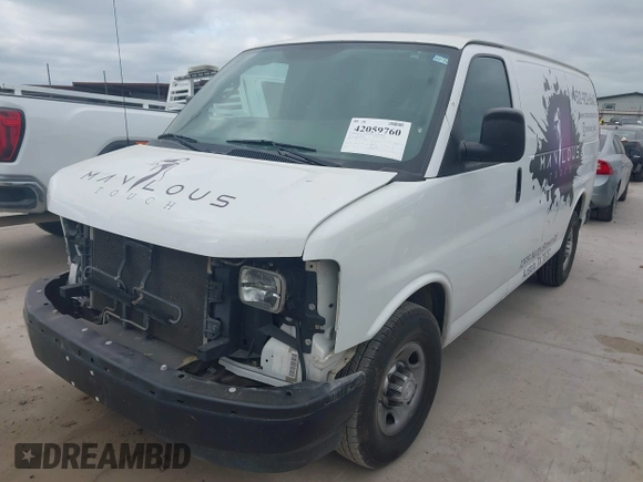 2017 Chevrolet Express Cargo z VIN 1GCWGAFFXH1161503, wystawiony jako IAAI lot #42059760 z przebiegiem 94 979 mil mil oraz . Historia ofert i sprzedaży dostępna na DreamBid. Obrazek 19.