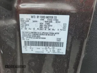 2006 Ford F-150 XLT с VIN 1FTPW12V26FB16690, выставлен на аукционе Copart как лот 59291155 с пробегом 118 273 миль миль и Списание • Salvage title. История ставок и продаж доступна на DreamBid. Изображение 13.
