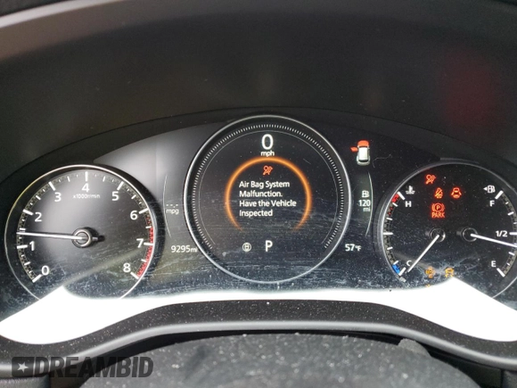 2024 Mazda CX-50 S Select with VIN 7MMVABAM1RN187703, listed as a Copart auction lot 52245345 with 9,295 mi miles and Salvage Title. Bid and sale history available at DreamBid. Image 9.