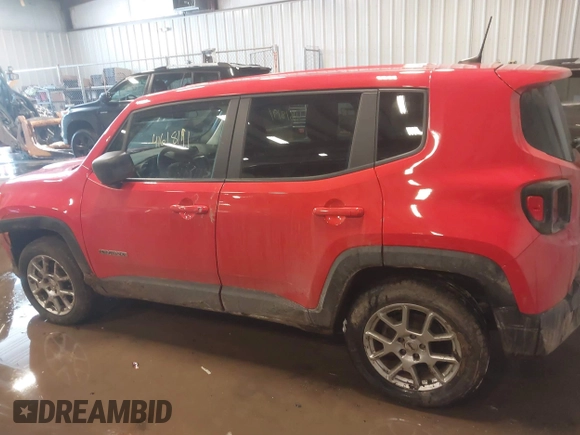 2023 Jeep Renegade Upland with VIN ZACNJDB11PPP16097, listed as a IAAI auction lot 41618191 with 47,939 mi miles and . Bid and sale history available at DreamBid. Image 14.