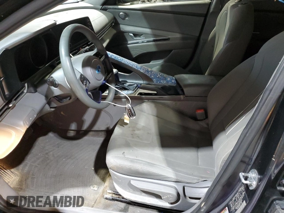 2022 Hyundai Elantra SEL with VIN KMHLM4AG0NU283001, listed as a Copart auction lot 48493255 with 78,198 mi miles and Clean Title. Bid and sale history available at DreamBid. Image 7.