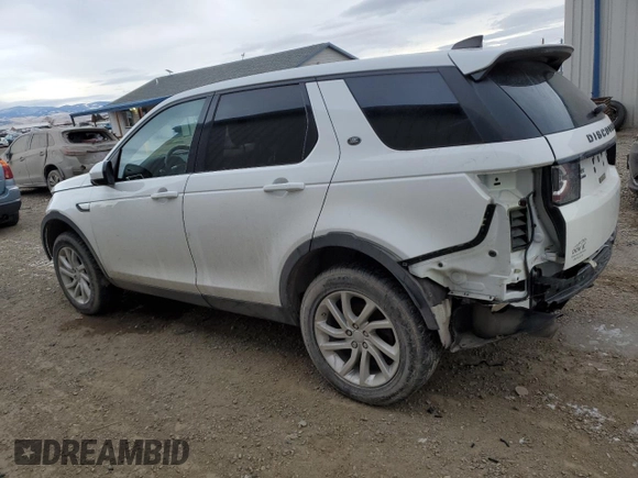 2017 Land Rover Discovery Sport HSE with VIN SALCR2BG7HH653875, listed as a Copart auction lot 80603143 with 57,188 mi miles and Salvage Title. Bid and sale history available at carsss.com. Image 2.