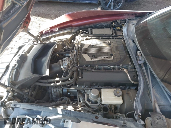 2016 Chevrolet Corvette Z06 3LZ with VIN 1G1YU2D61G5608777, listed as a IAAI auction lot 41830787 with 57,069 mi miles. Bid and sale history available at carsss.com. Image 10.