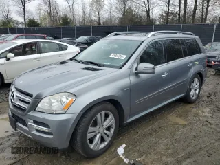 2012 Mercedes-Benz GL-Class GL 350 BlueTEC with VIN 4JGBF2FE7CA800830, listed as a Copart auction lot 48307384 with 92,173 mi miles and Salvage Title. Bid and sale history available at carsss.com. Image 1.