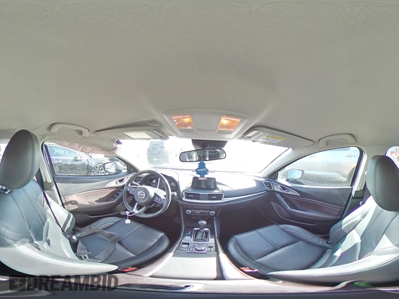 2017 Mazda 3 Touring with VIN 3MZBN1L7XHM102386, listed as a Copart auction lot 48802165 with 128,404 mi miles and Salvage Title. Bid and sale history available at carsss.com. Image 14.
