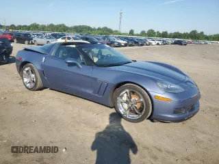 2011 Chevrolet Corvette Z16 Grand Sport 3LT with VIN 1G1YW2DW2B5106525, listed as a Copart auction lot 63460725 with 75,931 mi miles and Salvage title. Bid and sale history available at DreamBid. Image 4.