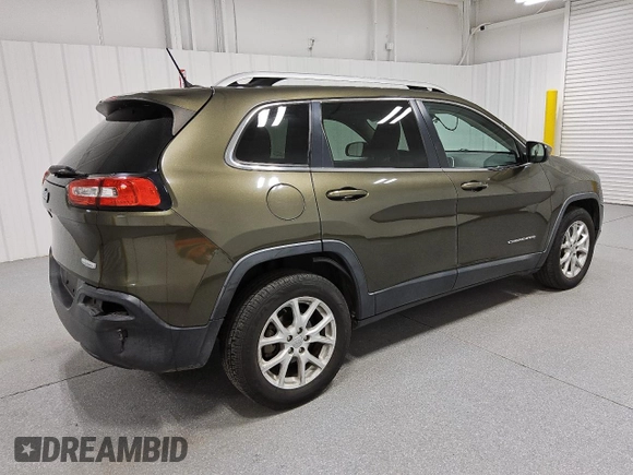 2015 Jeep Cherokee Latitude with VIN 1C4PJLCB4FW508004, listed as a Copart auction lot 54397815 with 66,434 mi miles and Clean Title. Bid and sale history available at DreamBid. Image 3.