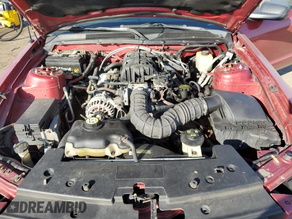 2007 Ford Mustang Deluxe with VIN 1ZVFT80N375240875, listed as a Copart auction lot 42513745 with 161,110 mi miles and Salvage Title. Bid and sale history available at carsss.com. Image 11.