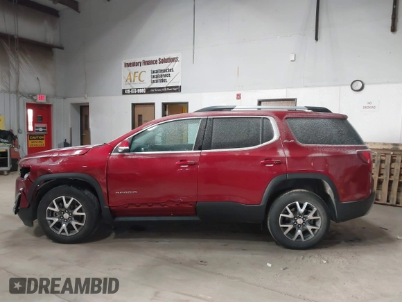 2020 GMC Acadia SLE with VIN 1GKKNKLA7LZ210660, listed as a IAAI auction lot 41374358 with 59,083 mi miles and . Bid and sale history available at carsss.com. Image 15.
