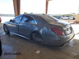 2019 Mercedes-Benz S with VIN WDDUG7KBXKA424017, listed as a Copart auction lot 47833615 with 50,813 mi miles and Salvage Title. Bid and sale history available at DreamBid. Image 2.