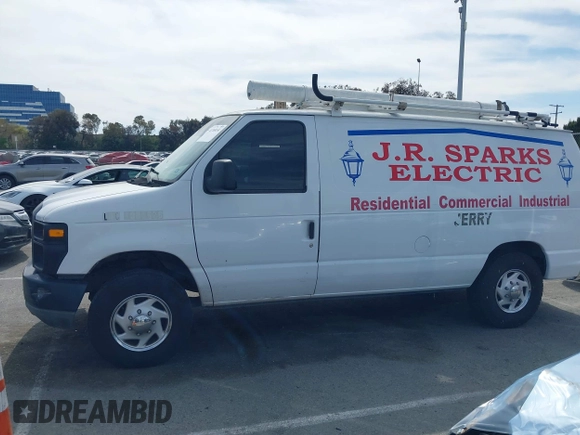 2012 Ford Econoline Cargo Commercial with VIN 1FTNE1EW5CDA10420, listed as a IAAI auction lot 41760151 with 248,358 mi miles and . Bid and sale history available at carsss.com. Image 15.