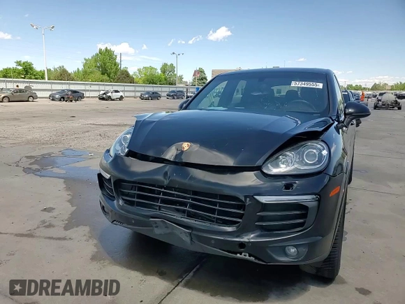 2017 Porsche Cayenne with VIN WP1AA2A24HKA84898, listed as a Copart auction lot 57349555 with 101,288 mi miles and Non repairable. Bid and sale history available at DreamBid. Image 15.