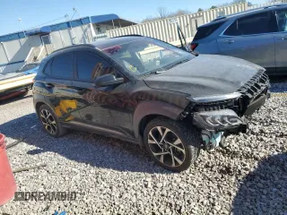 2022 Hyundai Kona Limited with VIN KM8K53A39NU908995, listed as a Copart auction lot 47120785 with 26,796 mi miles and Salvage Title. Bid and sale history available at carsss.com. Image 4.