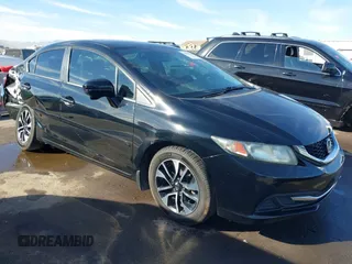 2015 Honda Civic EX z VIN 19XFB2F84FE023777, wystawiony jako IAAI lot #41654228 z przebiegiem 108 811 mil mil oraz . Historia ofert i sprzedaży dostępna na DreamBid. Obrazek 1.