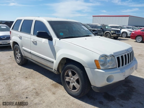 2007 Jeep Grand Cherokee Laredo with VIN 1J8GS48K97C597673, listed as a IAAI auction lot 41625207 with 150,365 mi miles. Bid and sale history available at carsss.com. Image 6.