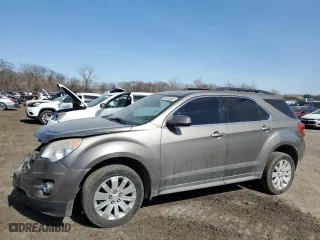 2011 Chevrolet Equinox LT w/2LT with VIN 2CNFLNE52B6456171, listed as a Copart auction lot 48688045 with 158,629 mi miles and Salvage Title. Bid and sale history available at carsss.com. Image 1.