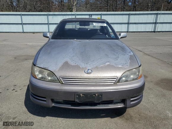 1996 Lexus ES 300 with VIN JT8BF12G3T0149822, listed as a Copart auction lot 53803495 with 53,648 mi miles and Clean Title. Bid and sale history available at carsss.com. Image 5.