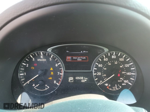 2015 Nissan Altima SL with VIN 1N4AL3AP4FN361337, listed as a Copart auction lot 56059045 with 105,081 mi miles and Salvage title. Bid and sale history available at DreamBid. Image 9.