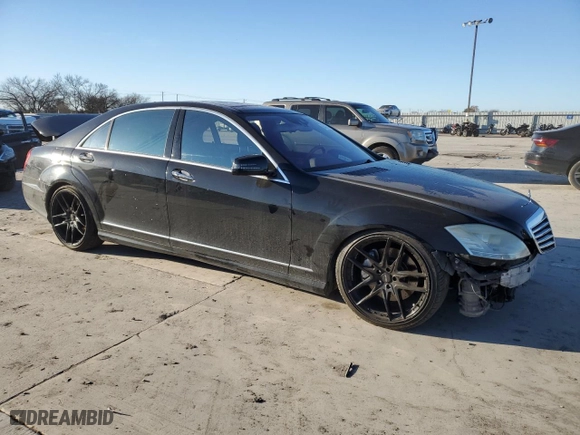 2010 Mercedes-Benz S-Class S 550 with VIN WDDNG7BB8AA339048, listed as a Copart auction lot 85432804 with 173,946 mi miles and Salvage Title. Bid and sale history available at carsss.com. Image 4.
