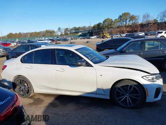 2020 BMW 3 Series M340i xDrive with VIN WBA5U9C00LFH73594, listed as a IAAI auction lot 41574837 with 46,702 mi miles and . Bid and sale history available at DreamBid. Image 13.