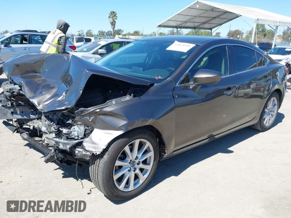 2016 Mazda 6 i Sport with VIN JM1GJ1U57G1417675, listed as a IAAI auction lot 41855939 with 111,368 mi miles and . Bid and sale history available at carsss.com. Image 18.