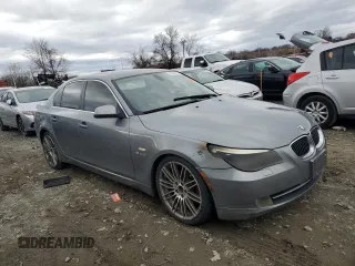 2010 BMW 5 Series 528i xDrive with VIN WBANV1C50AC445193, listed as a Copart auction lot 48023985 with 151,606 mi miles and Salvage Title. Bid and sale history available at carsss.com. Image 4.