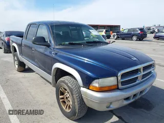 2004 Dodge Dakota SLT with VIN 1D7HG48N64S680055, listed as a IAAI auction lot 41831409 with Not provided miles and . Bid and sale history available at DreamBid. Image 1.