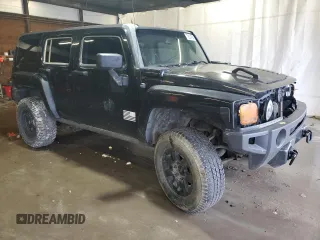 2007 Hummer H3 SUV with VIN 5GTDN13E878136848, listed as a Copart auction lot 72804134 with 152,328 mi miles and Clean Title. Bid and sale history available at carsss.com. Image 4.