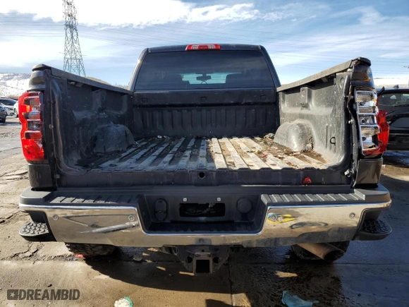 2015 Chevrolet Silverado 2500HD LT with VIN 1GC1KVEGXFF160071, listed as a Copart auction lot 46056335 with 120,327 mi miles and Salvage Title. Bid and sale history available at carsss.com. Image 6.